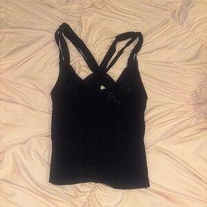adorable Rachel Roy navy blue tank